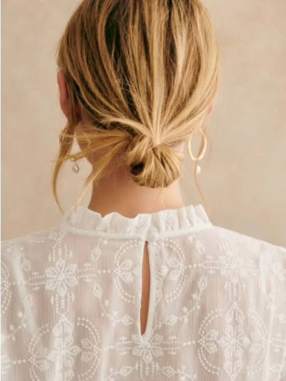 NWT - Sezane Valentine blouse - size 38 or US 6 - Picture 3 of 13